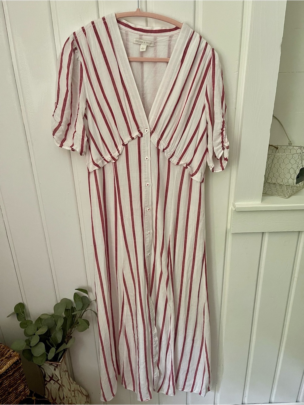 Chelsea & Violet Striped Maxi Dress
